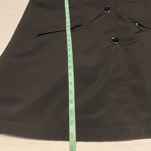 Waterproof trench coat style with removable warm lining size petite medium - Picture 9 of 13